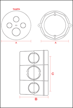 Dibujo técnico. CAD. Serie CXJ OCT 4x4".