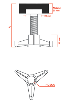 Dibujo técnico. CAD. Serie TR + GU.